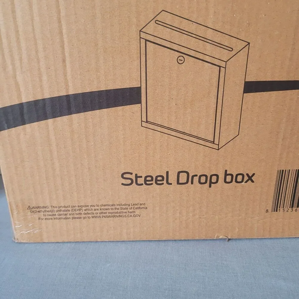 NEW ADIR Office Steel Drop Box mail keys included open box